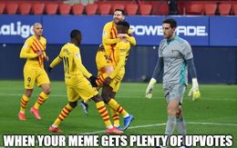 Upvotes memes
